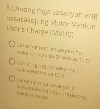 sasakyan nasasakop ng mvuc|Where Do the Collected Payments for Motor Vehicle User Charge .